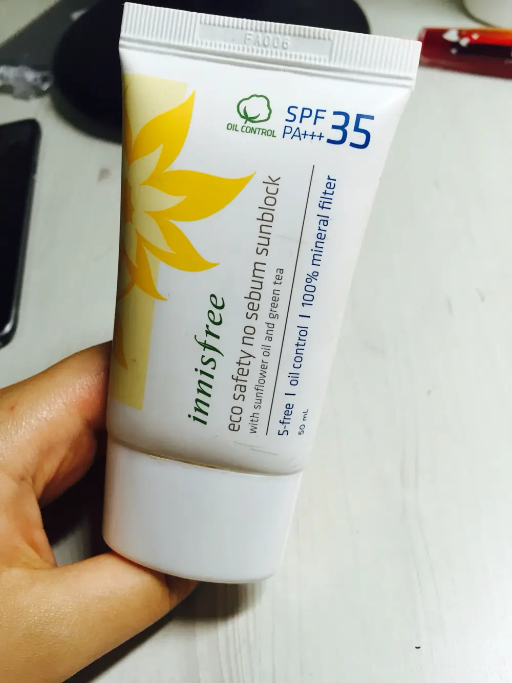 선택된 언니의파우치 리뷰 이미지 - [에코 세이프티 노세범 선블록]