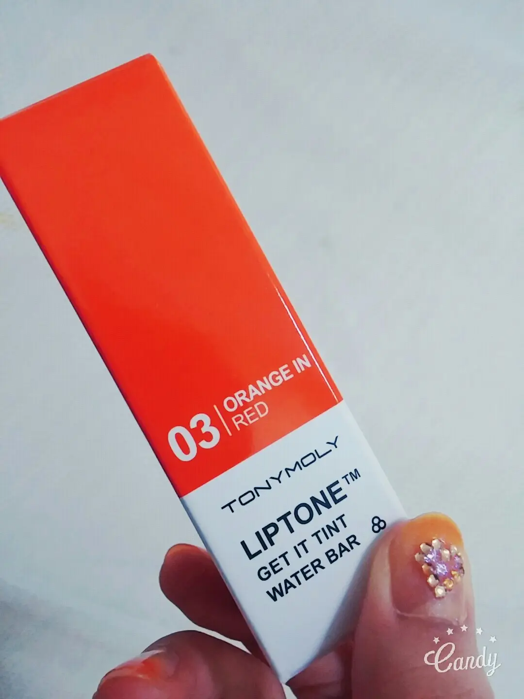 선택된 언니의파우치 리뷰 이미지 - [[단종] 쿨링미 프루프 립톤 겟잇틴트 워터바 [02 오렌지인레드]]