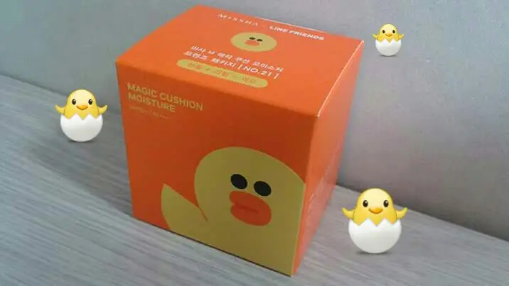 선택된 언니의파우치 리뷰 이미지 - [매직 쿠션 모이스처 (라인프렌즈 에디션 특별기획 패키지)]