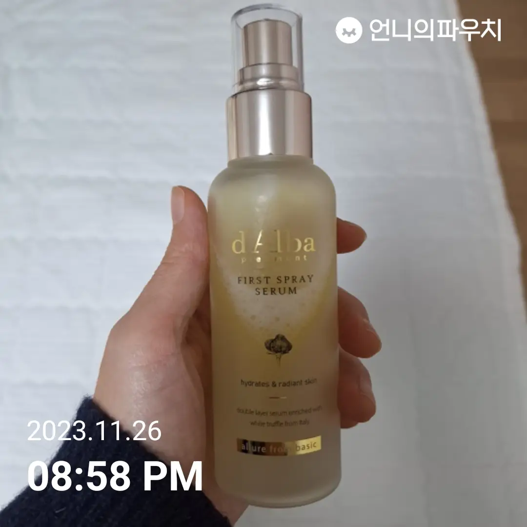 선택된 언니의파우치 리뷰 이미지 - [화이트 트러플 퍼스트 스프레이 세럼]