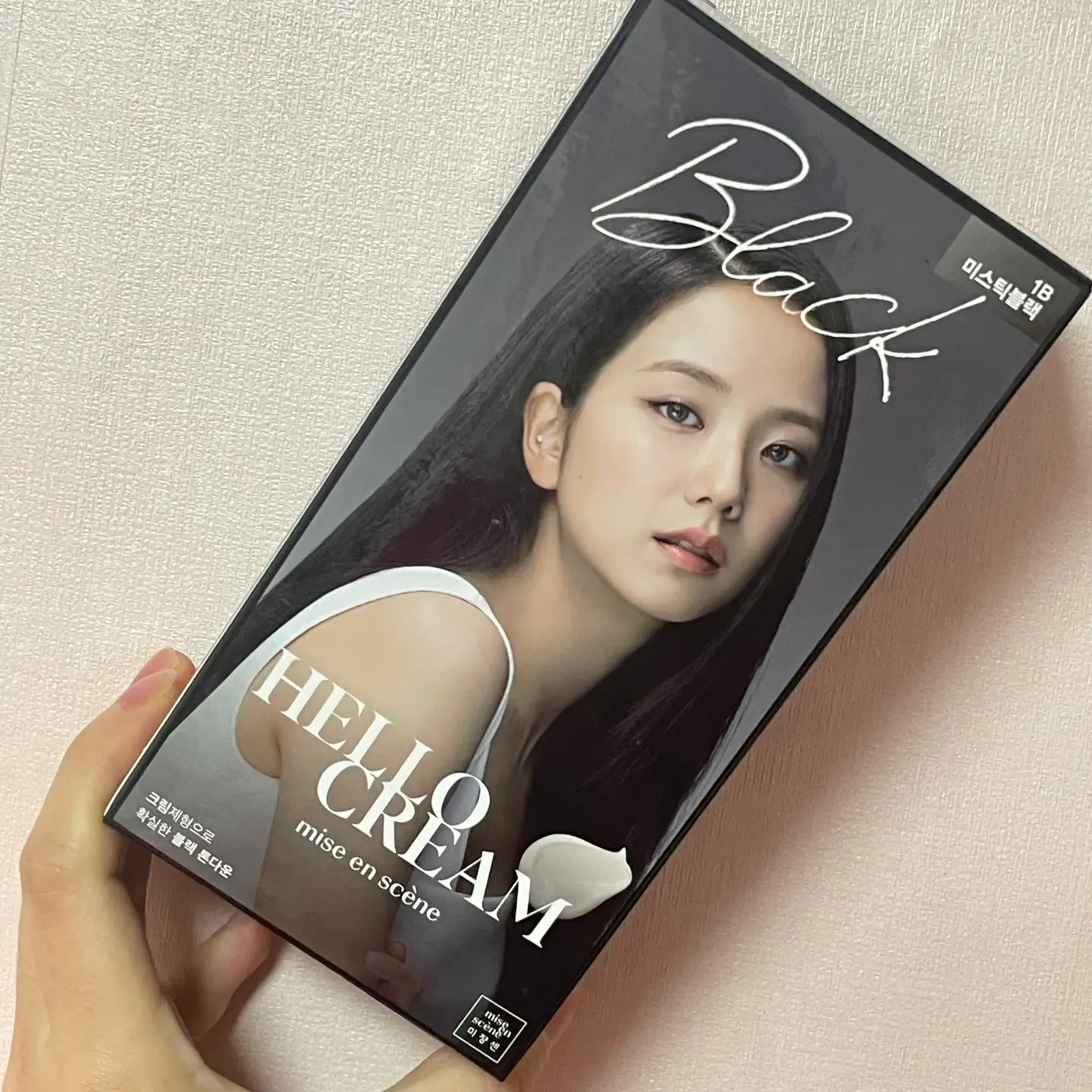 선택된 언니의파우치 리뷰 이미지 - [블랙핑크 엑스 미쟝센 헬로크림 [1CB 쿨블랙]]