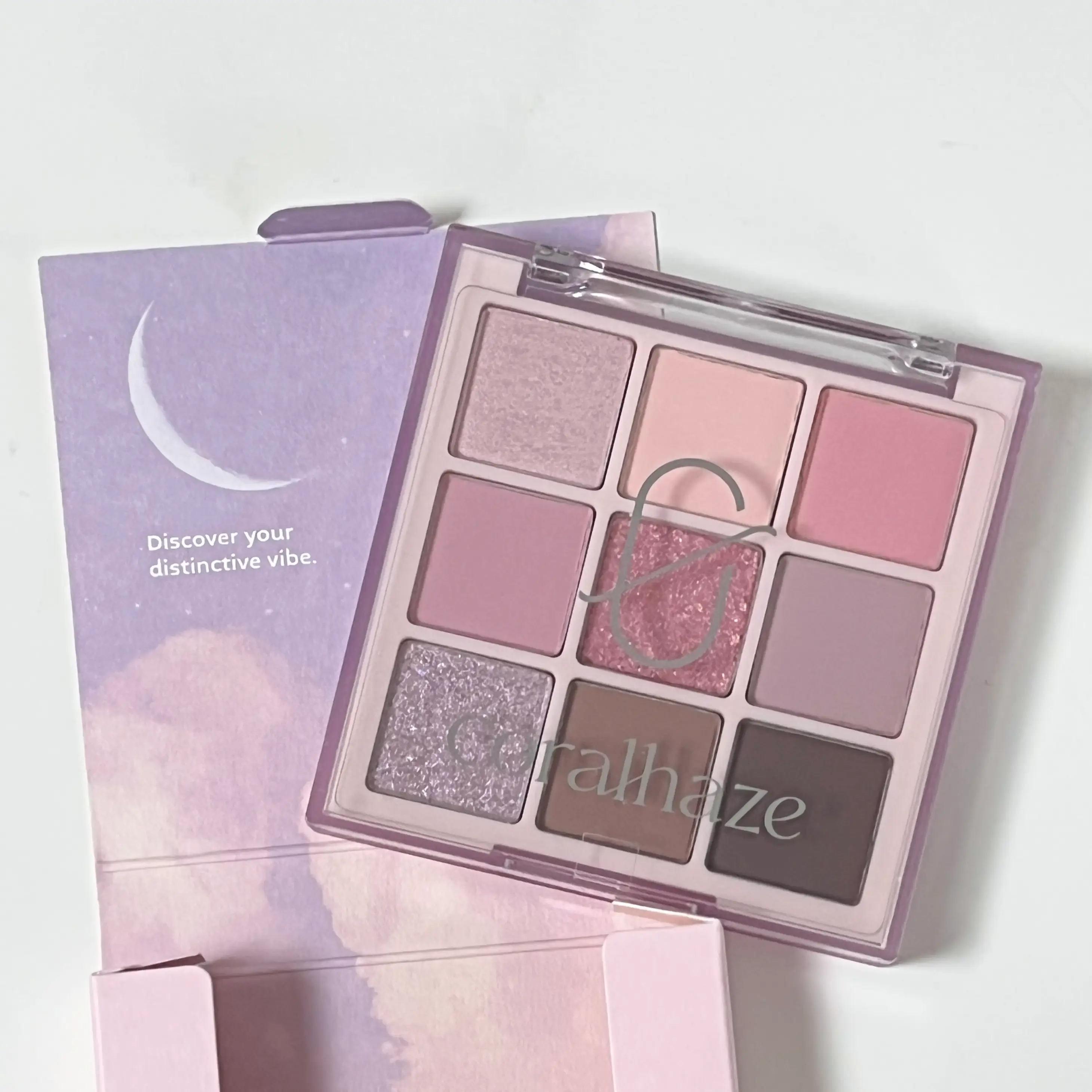 선택된 언니의파우치 리뷰 이미지 - [무드 블렌딩 섀도우 팔레트 [03 핑크 문]]