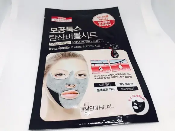 선택된 언니의파우치 리뷰 이미지 - [모공톡스 탄산 버블 시트]