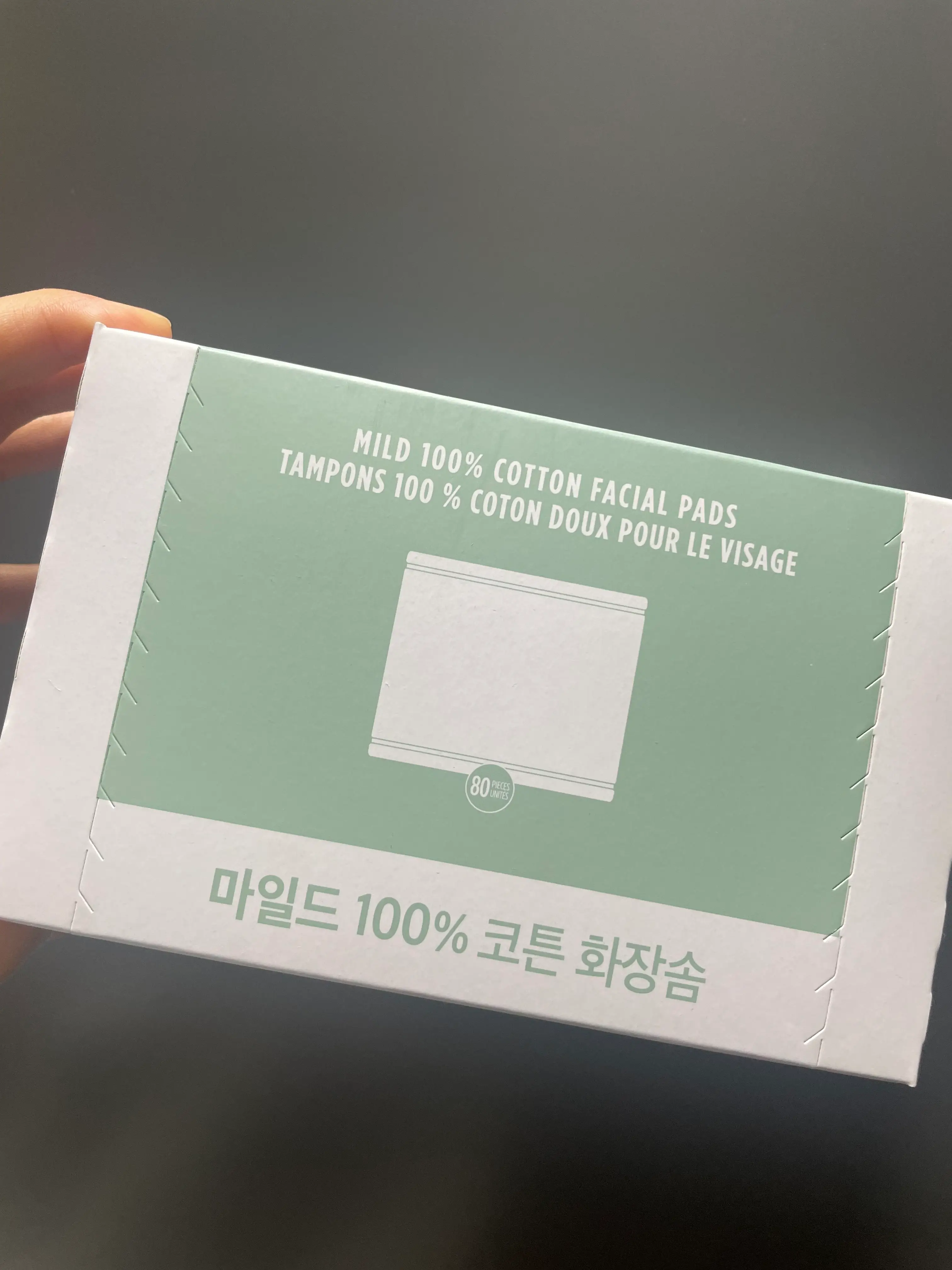 선택된 언니의파우치 리뷰 이미지 - [데일리 뷰티툴즈 마일드 코튼 패드]