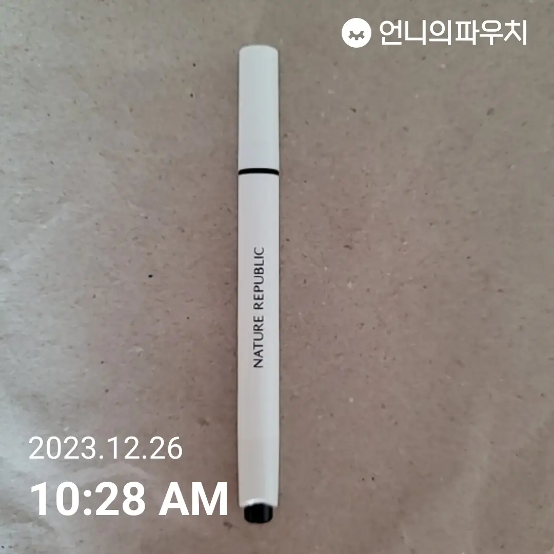 선택된 언니의파우치 리뷰 이미지 - [보테니컬 워터프루프 샤프라이너 [1호 블랙]]