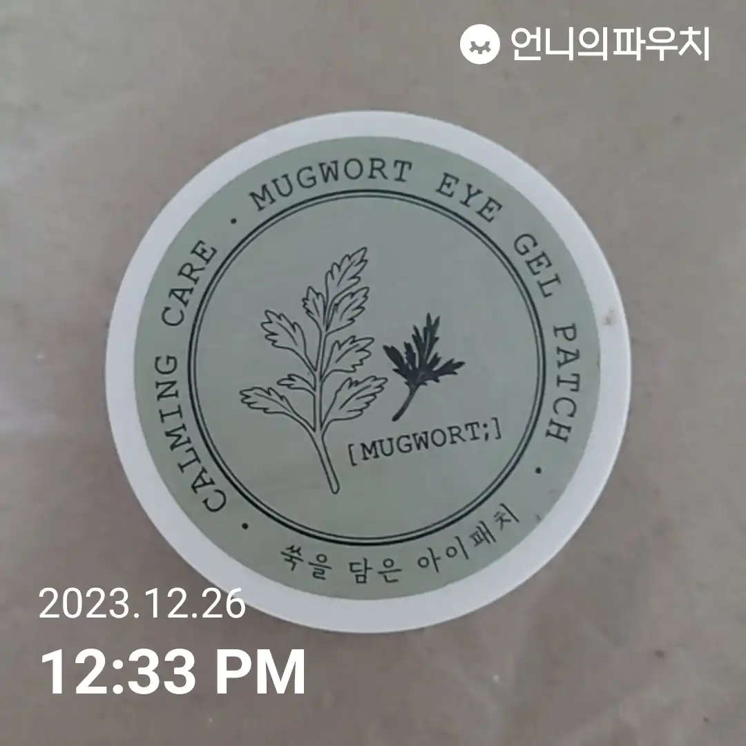 쑥 아이겔 패치