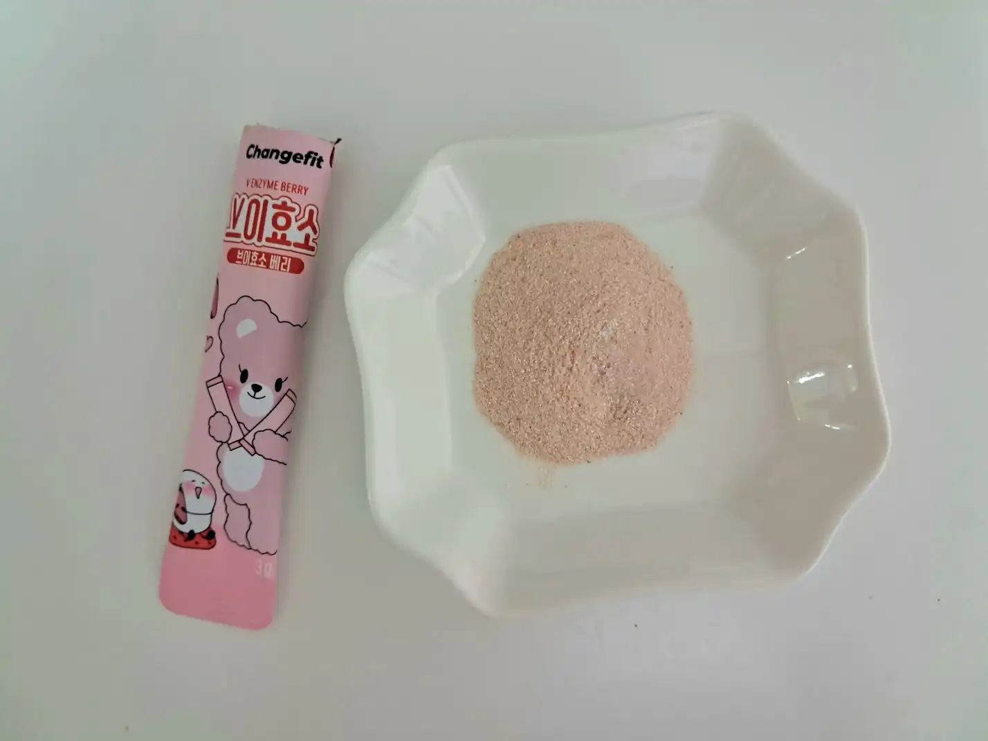 언니의파우치 리뷰 이미지 3 - [체인지핏 브이효소 딸기맛]