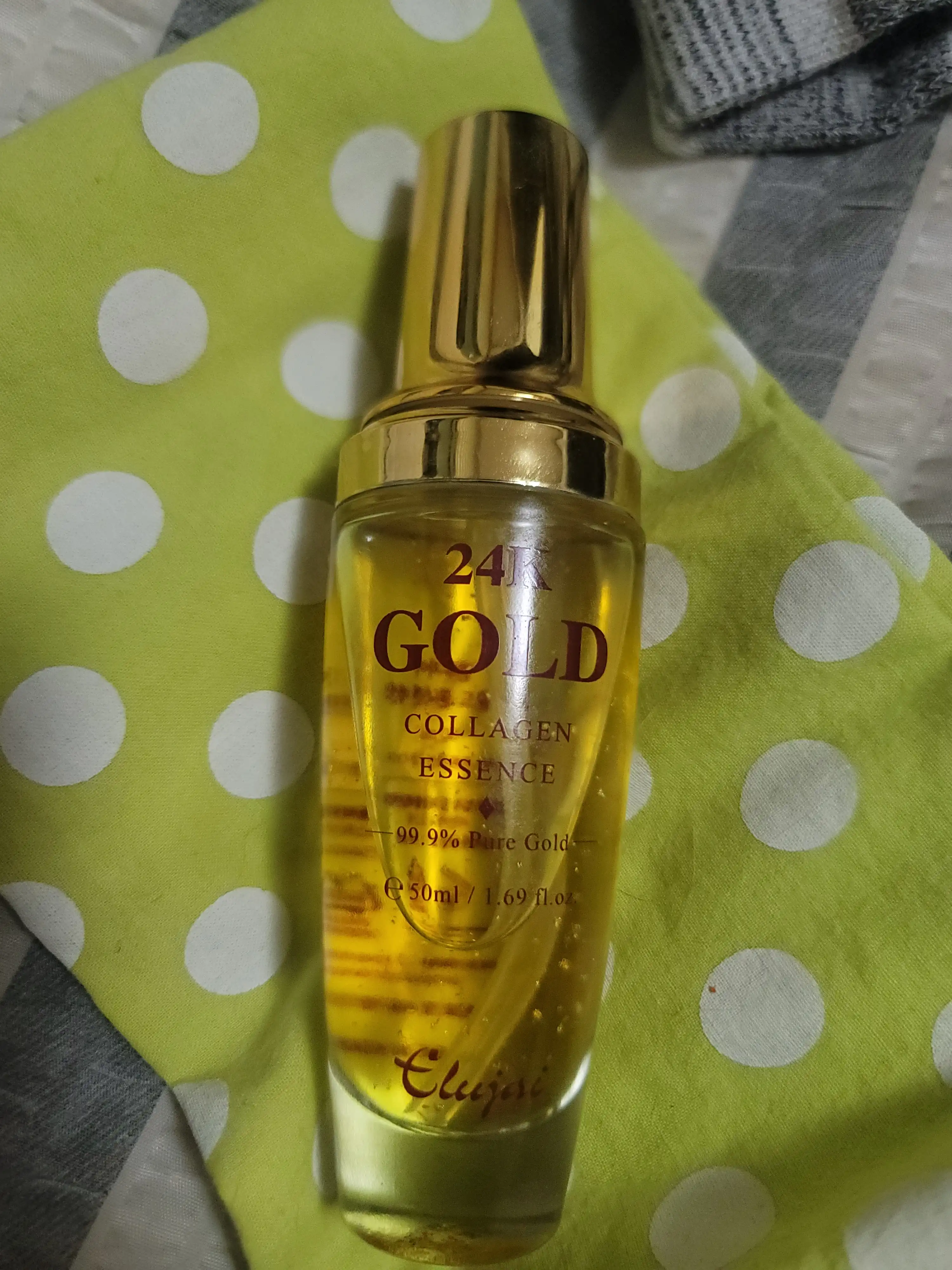 선택된 언니의파우치 리뷰 이미지 - [24k 골드 콜라겐 에센스]