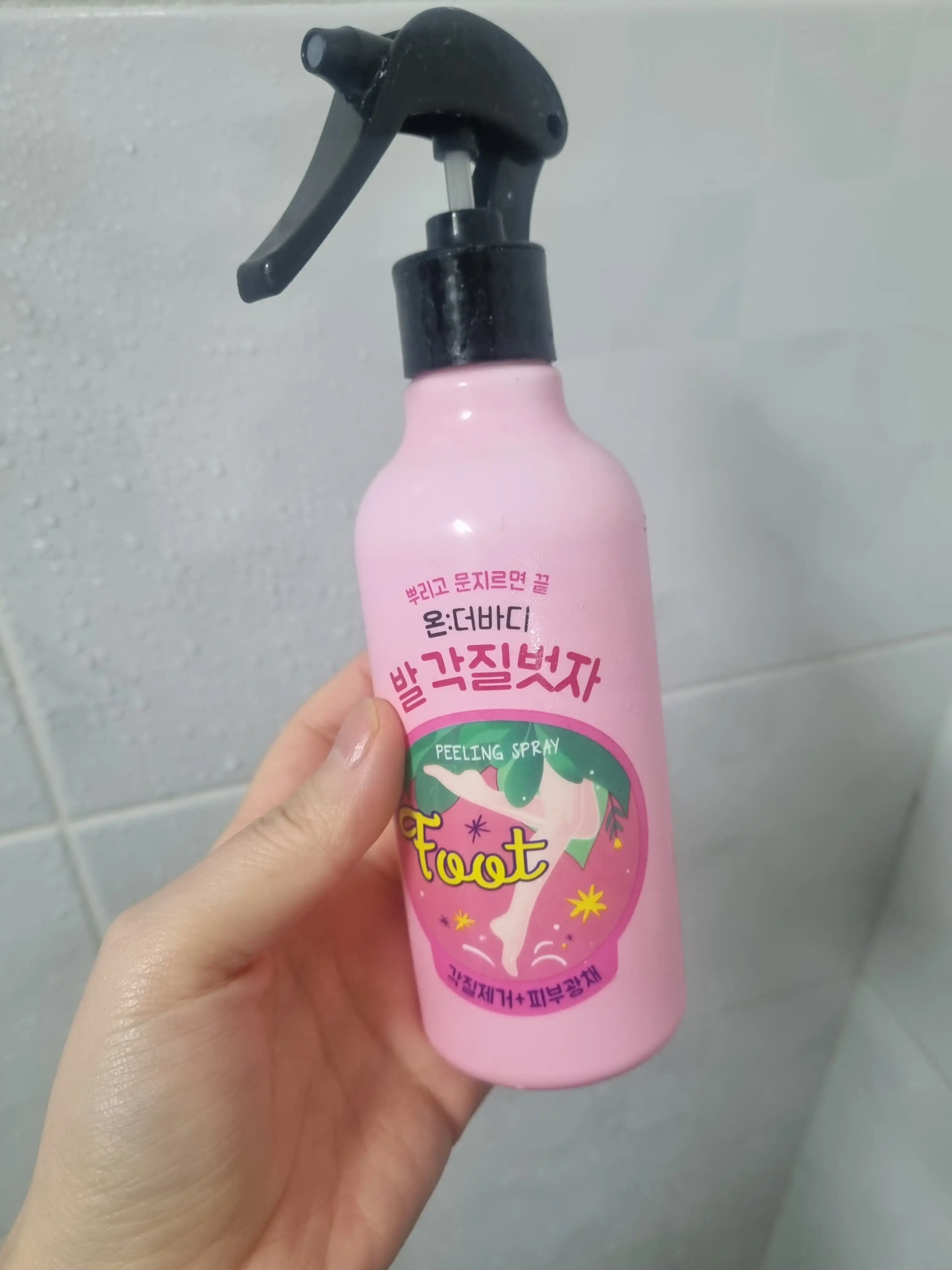 선택된 언니의파우치 리뷰 이미지 - [발각질벗자 풋필링 스프레이 ]