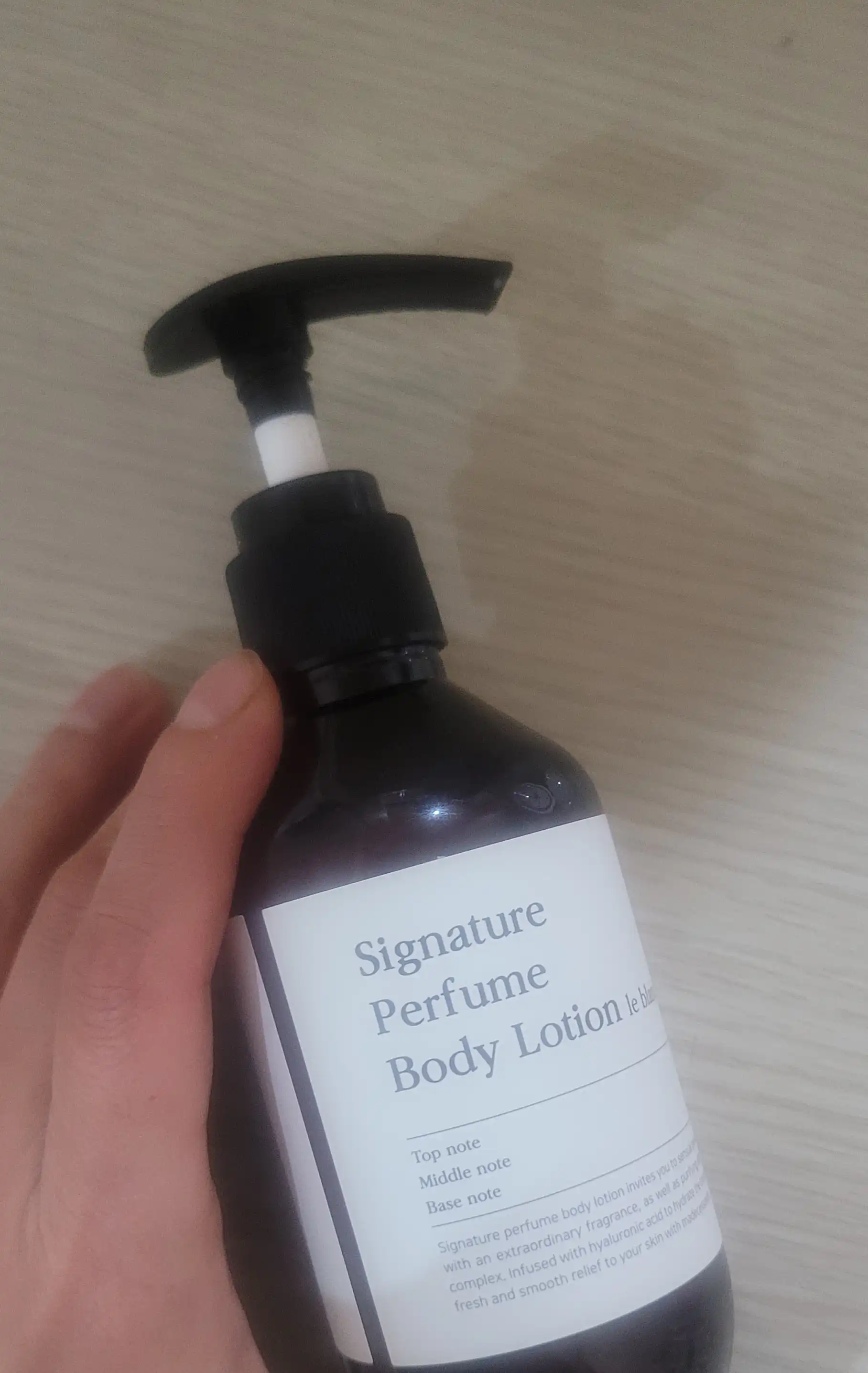 시그니처 퍼퓸 바디 로션 르블랑