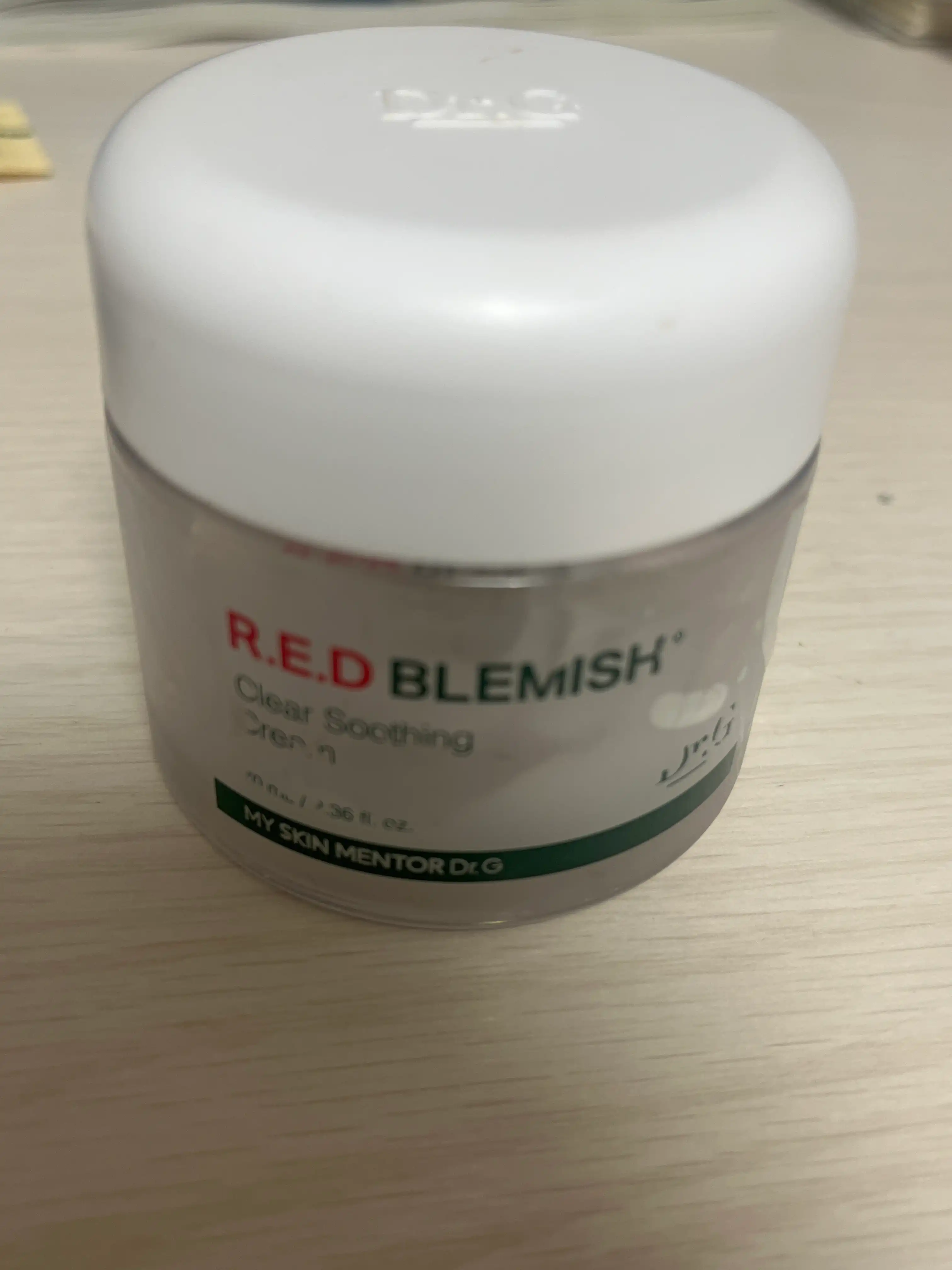 레드 블레미쉬 클리어 수딩 크림