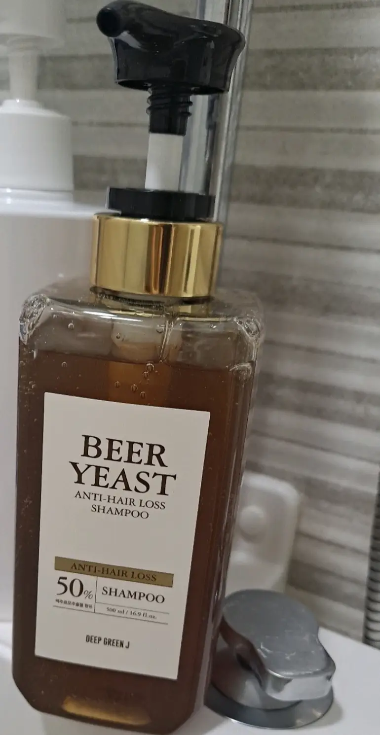 선택된 언니의파우치 리뷰 이미지 - [딥그린제이 맥주효모 샴푸]