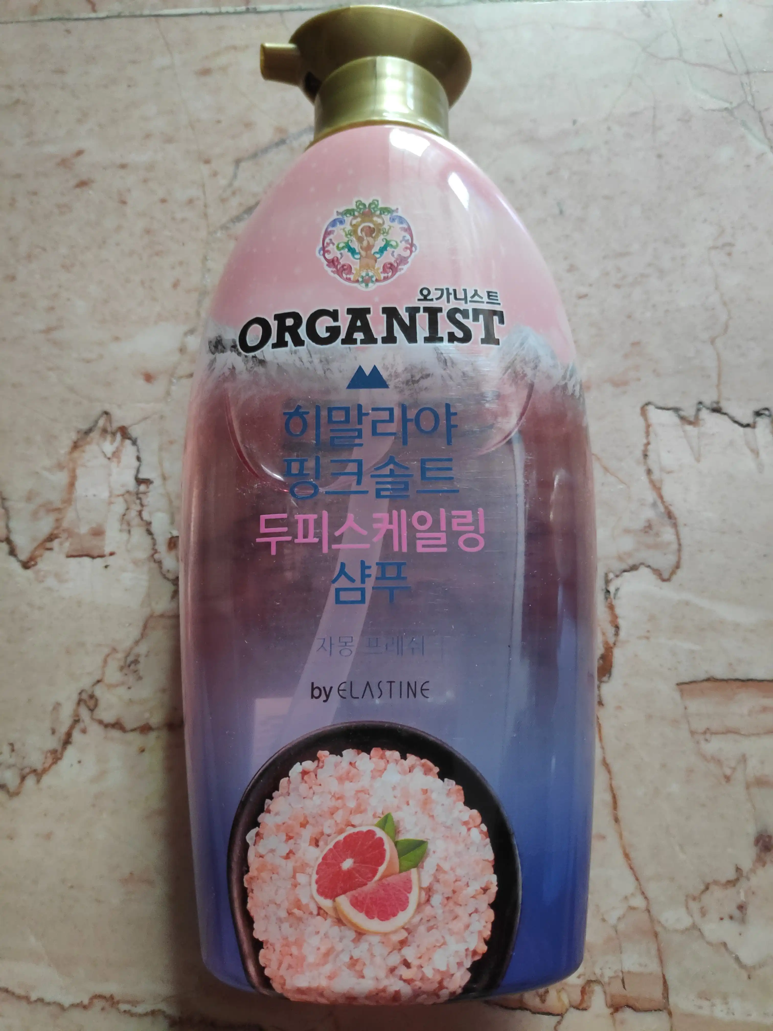 히말라야 핑크솔트 두피스케일링 샴푸 자몽 프레쉬 