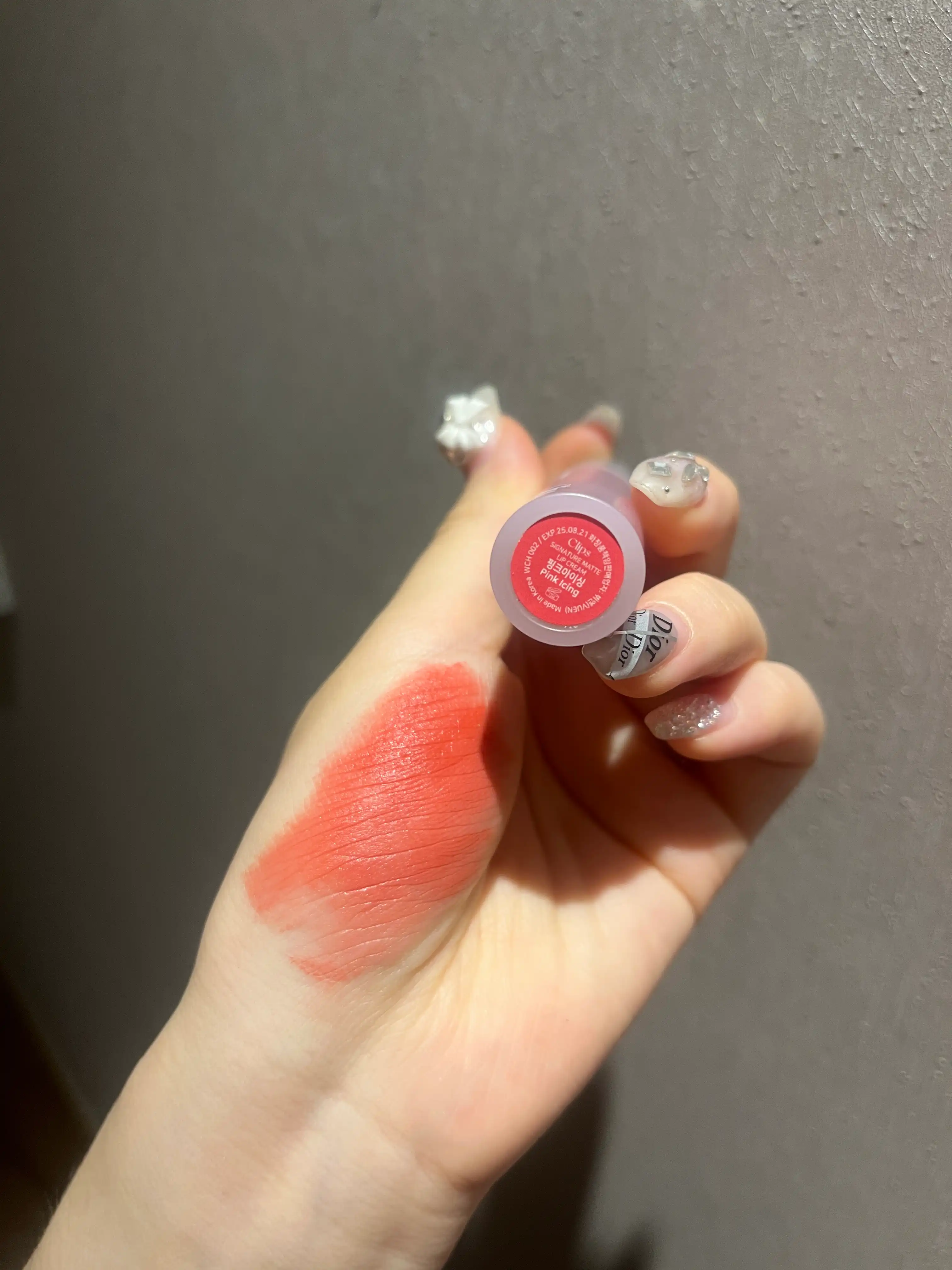 시그니처 매트 립 크림 핑크아이싱