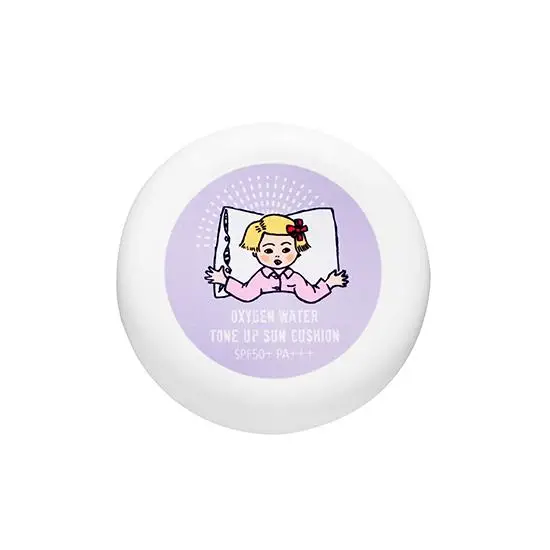 선택된 언니의파우치 리뷰 이미지 - [산소수톤업선쿠션 [04 칙칙함극복퍼플]]