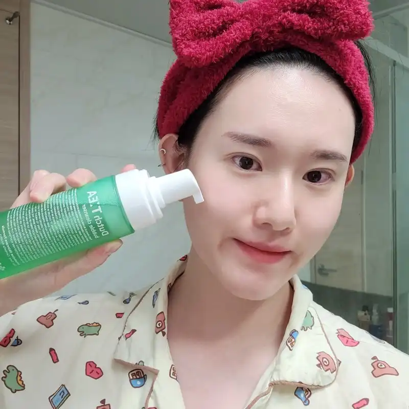 언니의파우치 리뷰 이미지 4 - [더치 티 버블 클렌저]