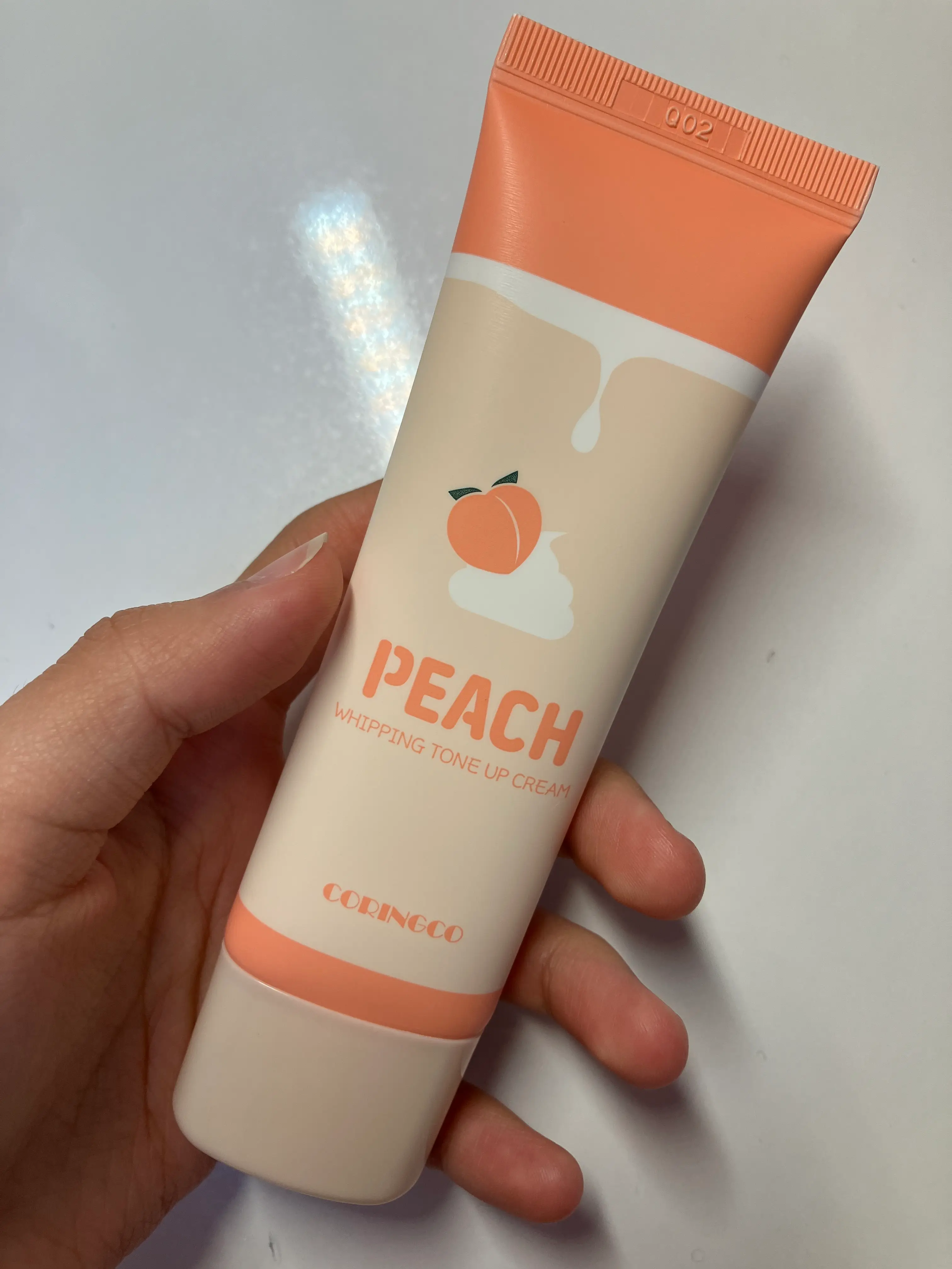 선택된 언니의파우치 리뷰 이미지 - [피치 휘핑 톤업 크림]