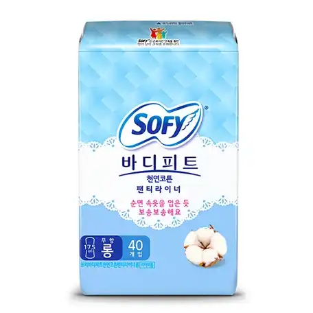 바디피트 천연코튼 팬티라이너 무향 롱