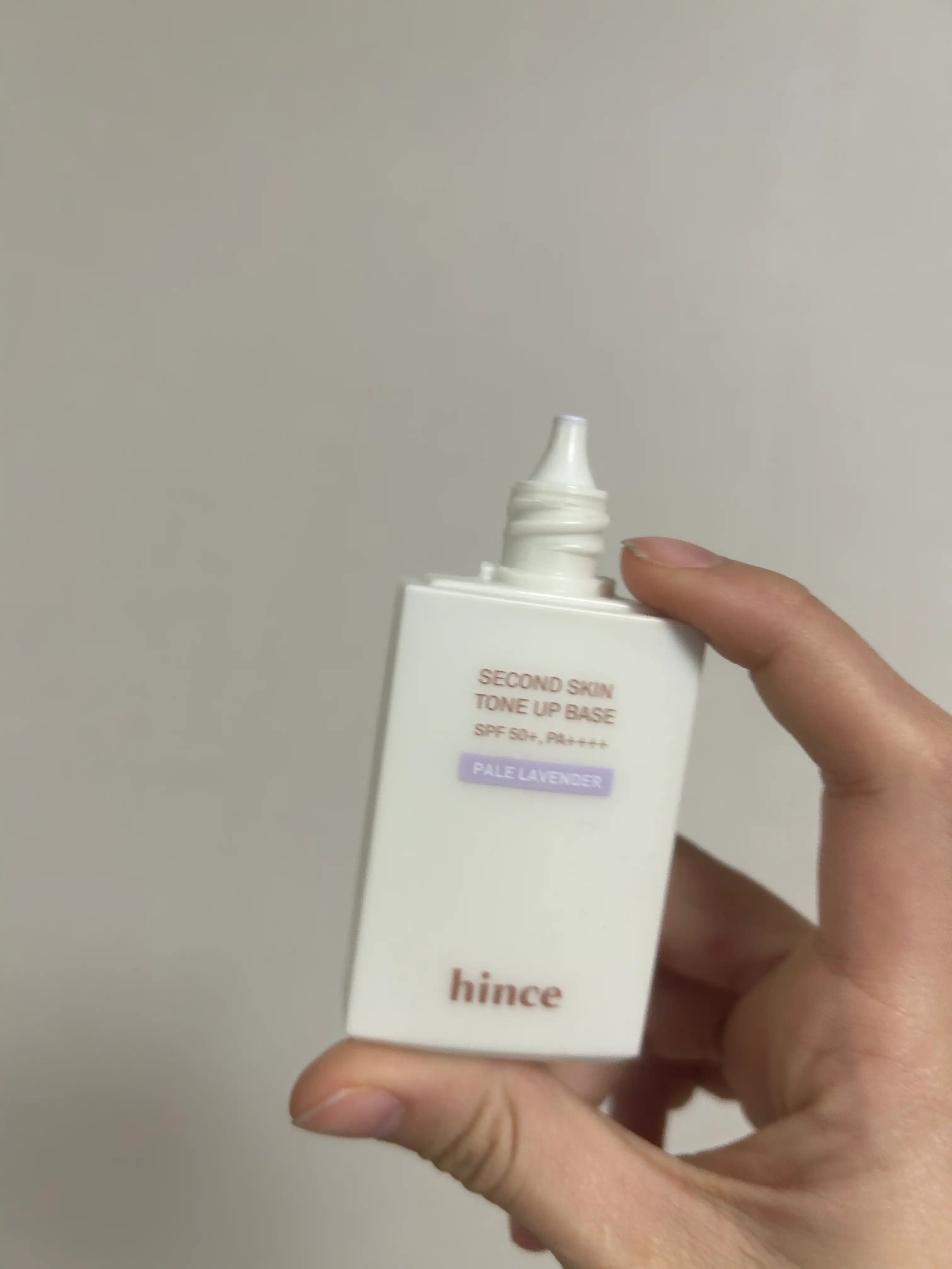 언니의파우치 리뷰 이미지 - [세컨 스킨 톤업 베이스 [페일라벤더]]