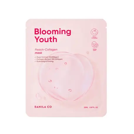 블루밍 유스 피치콜라겐 마스크 시트