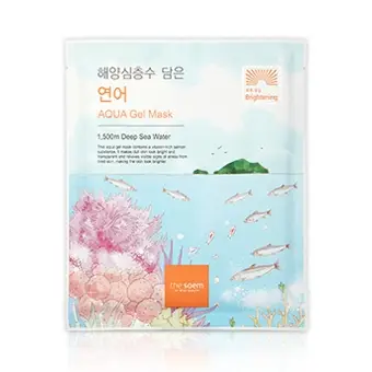 해양심층수 담은 아쿠아 겔 마스크 -연어-