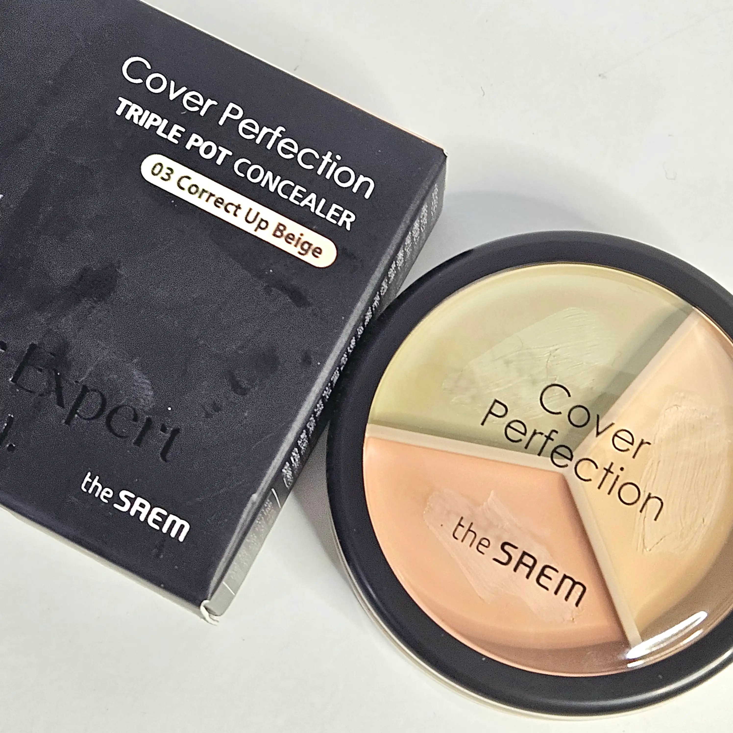 커버 퍼펙션 트리플 팟 컨실러 [03 코렉트업 베이지]