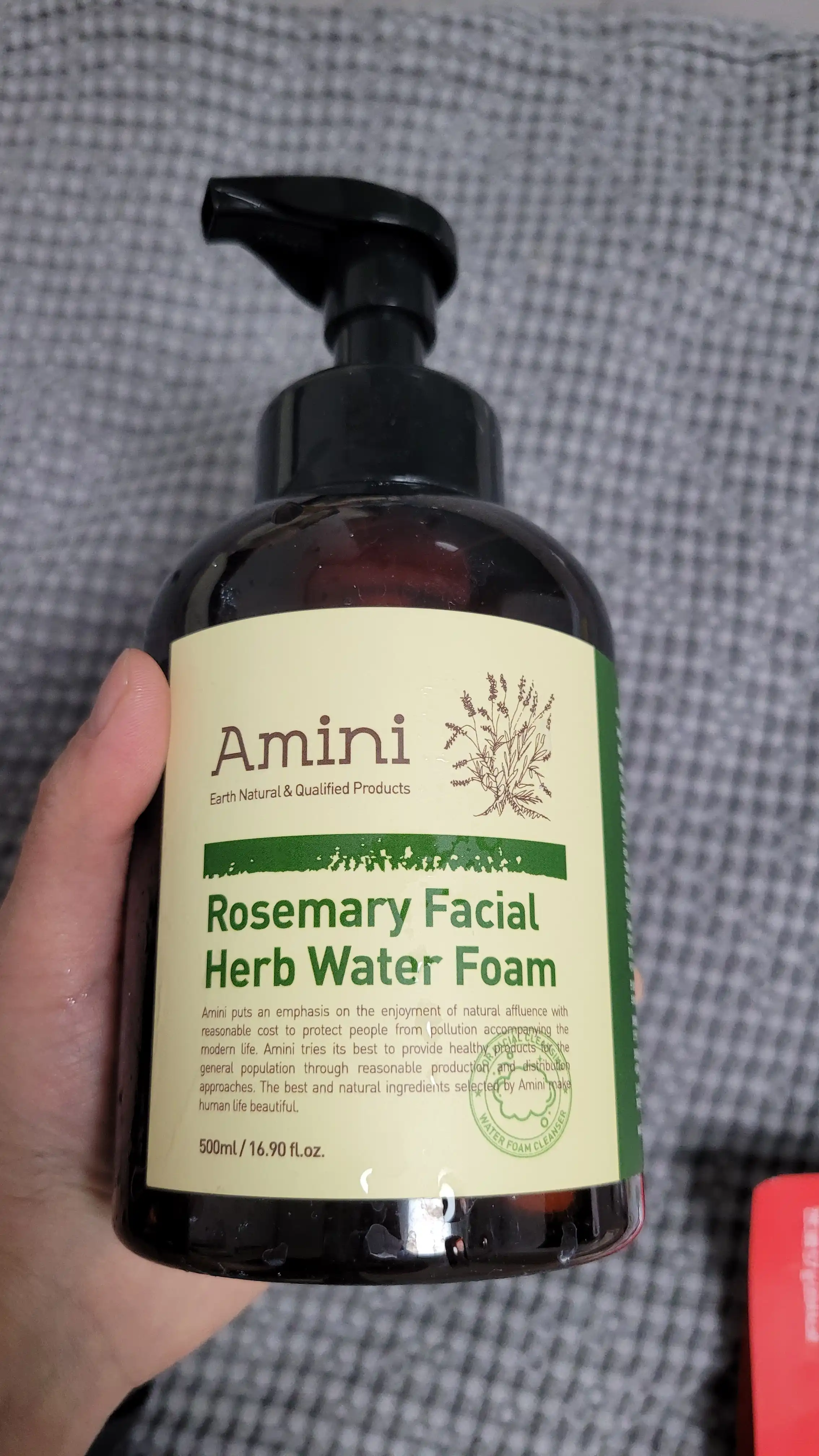 로즈마리 페이셜 허브 워터 폼