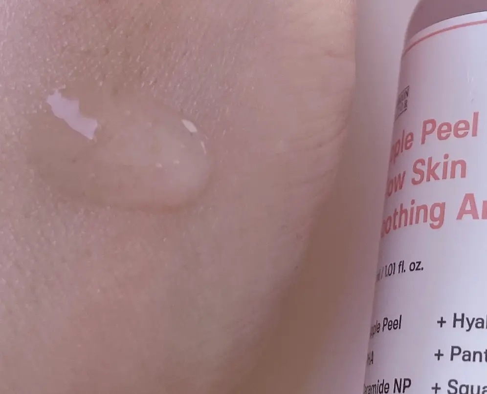 선택된 언니의파우치 리뷰 이미지 - [애플필 매끈 결 수딩 앰플]