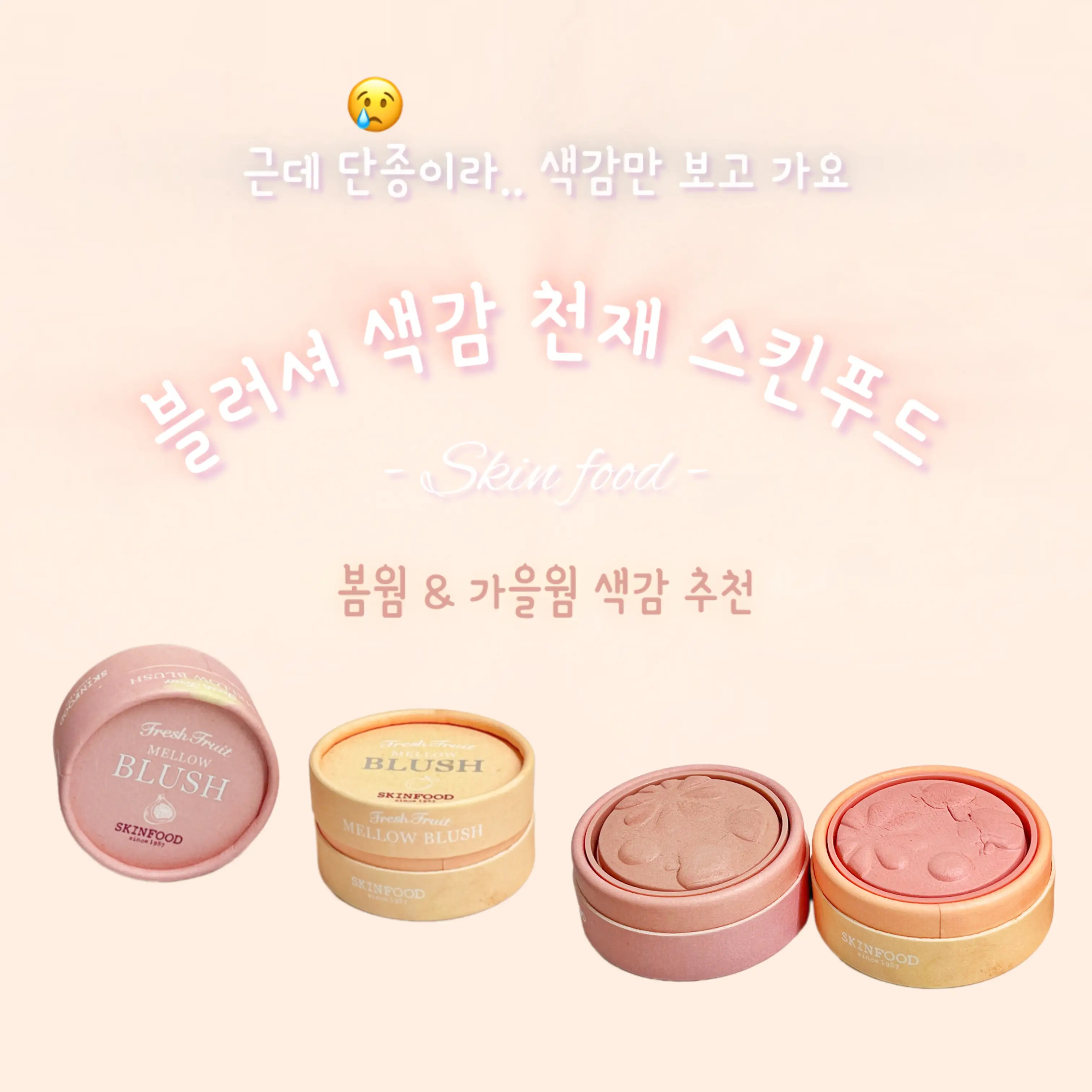 선택된 언니의파우치 리뷰 이미지 - [생과일 멜로우 블러셔 [CR02 쏘 살구]]