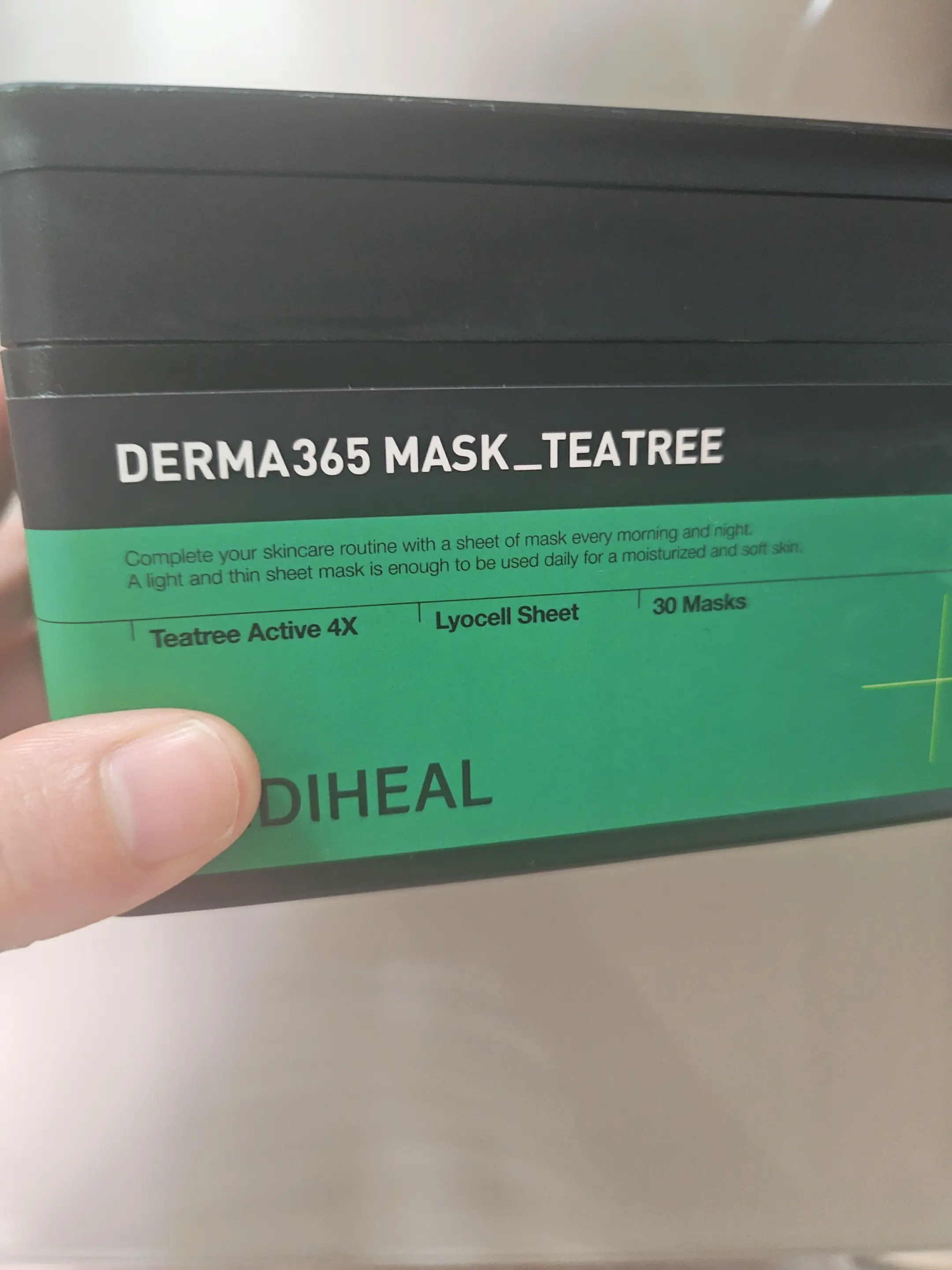 선택된 언니의파우치 리뷰 이미지 - [더마365 마스크 [티트리]]