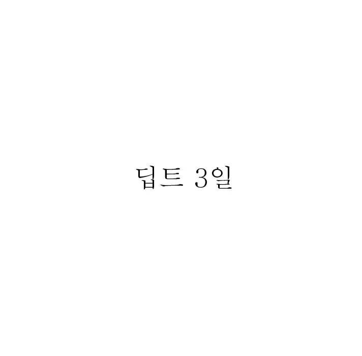 딥트3일