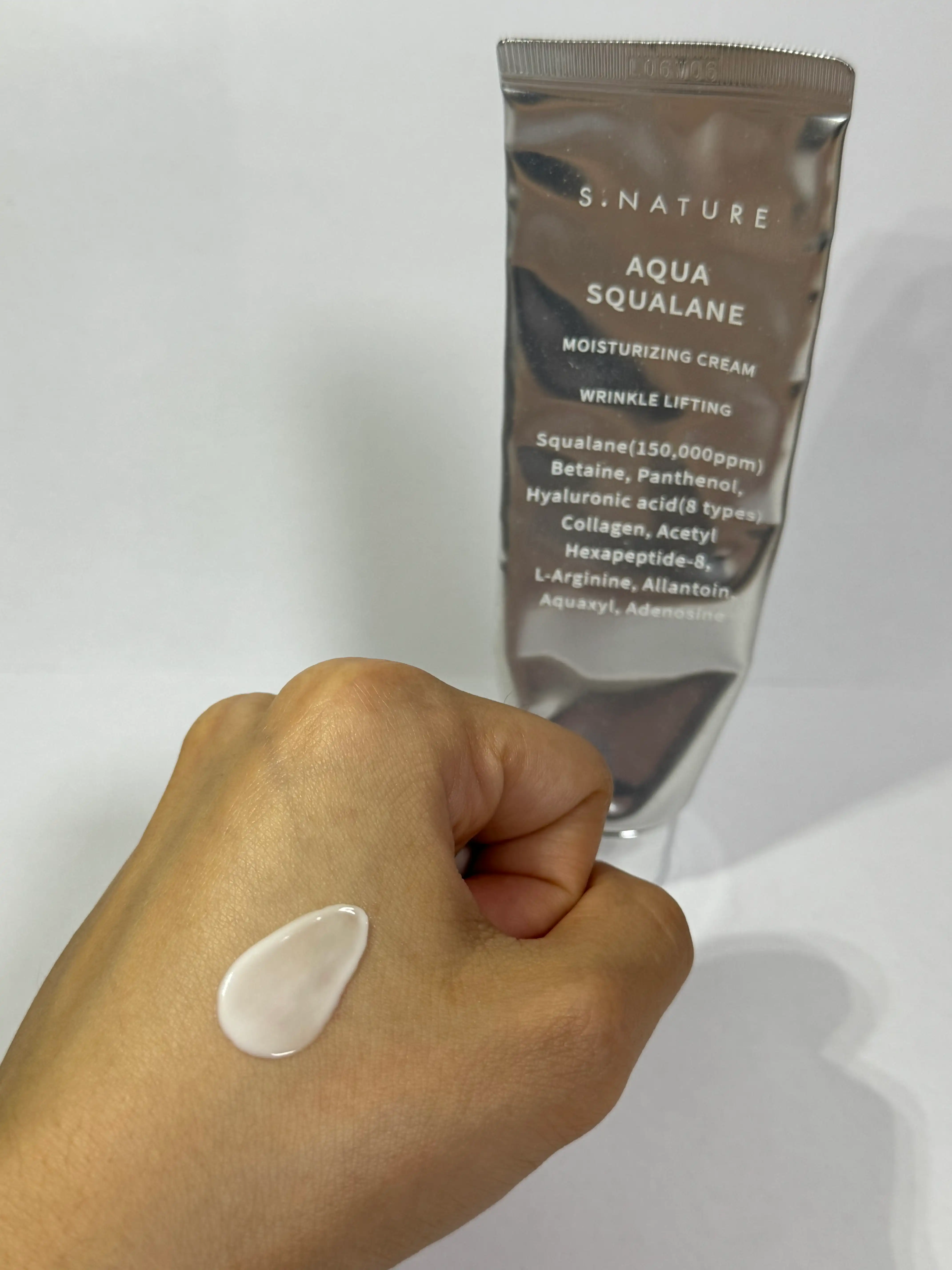 언니의파우치 리뷰 이미지 2 - [아쿠아 스쿠알란 수분크림]