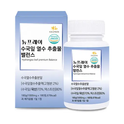 수국잎 열수 추출물 밸런스 프리미엄 정 대용량