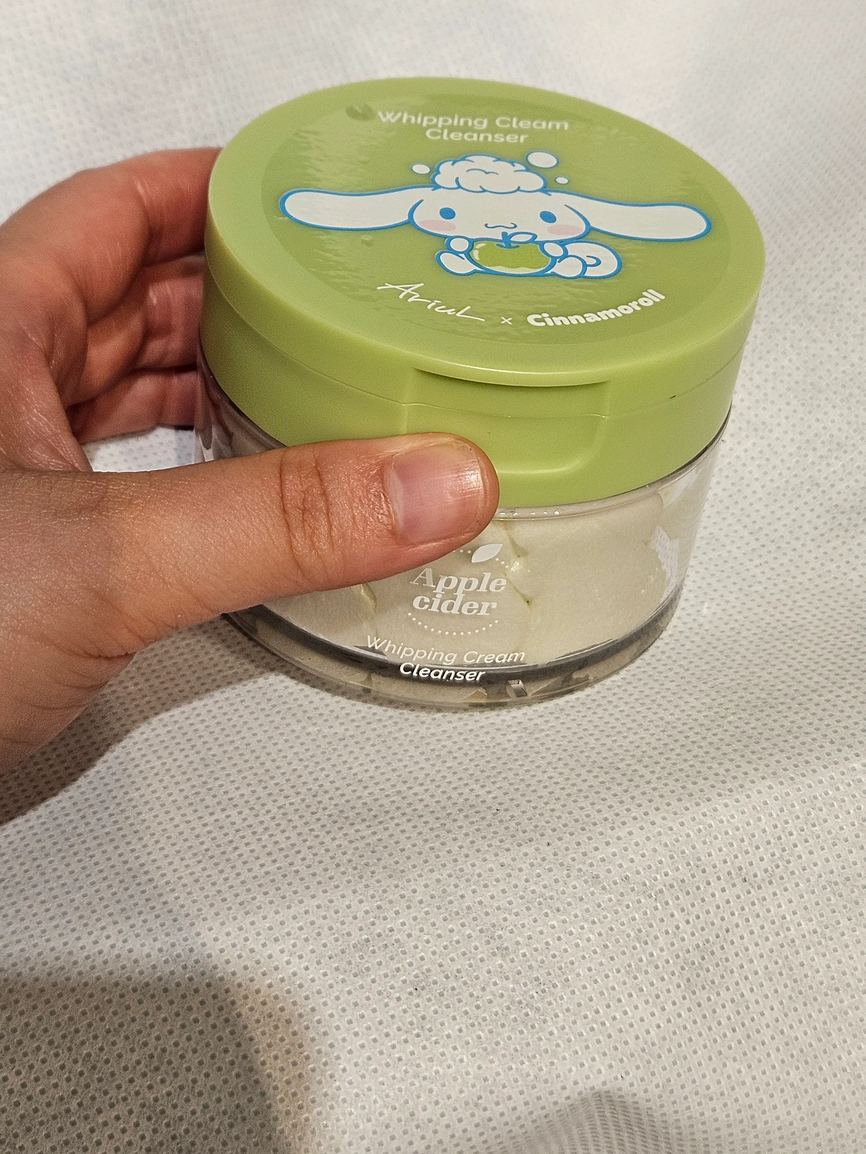 선택된 언니의파우치 리뷰 이미지 - [애플 사이다 휘핑 크림 클렌저]