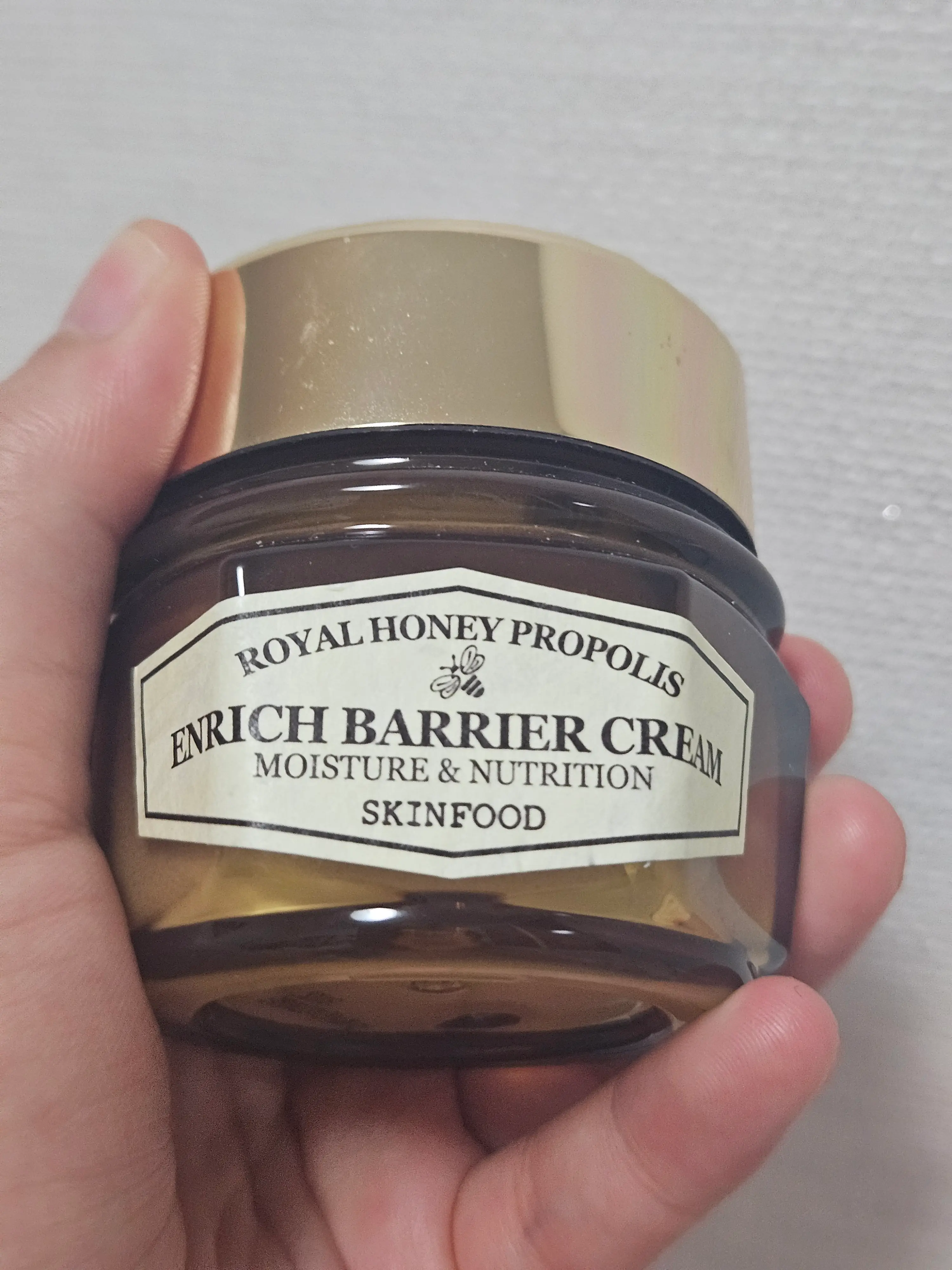 선택된 언니의파우치 리뷰 이미지 - [로열허니 프로폴리스 인리치 배리어 크림]