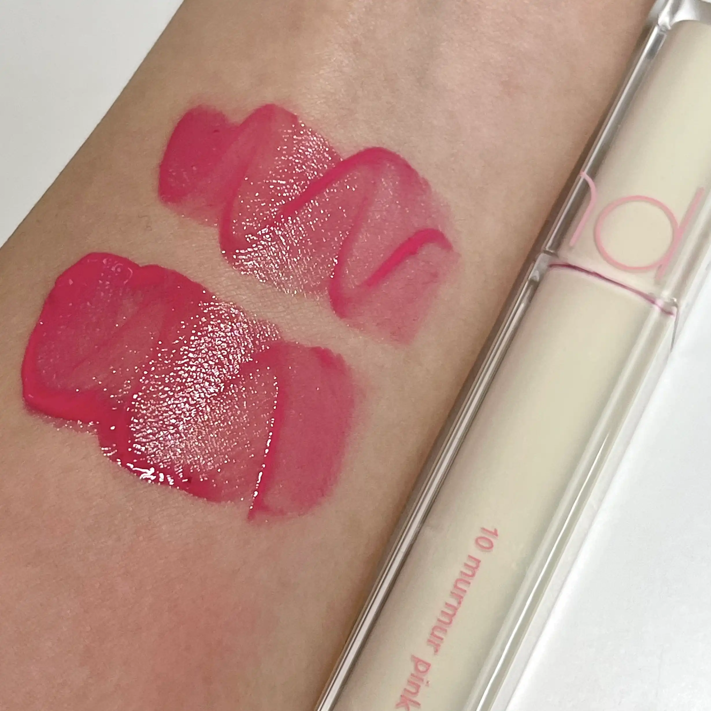 언니의파우치 리뷰 이미지 2 - [듀이풀 워터 틴트 [10 머머 핑크]]