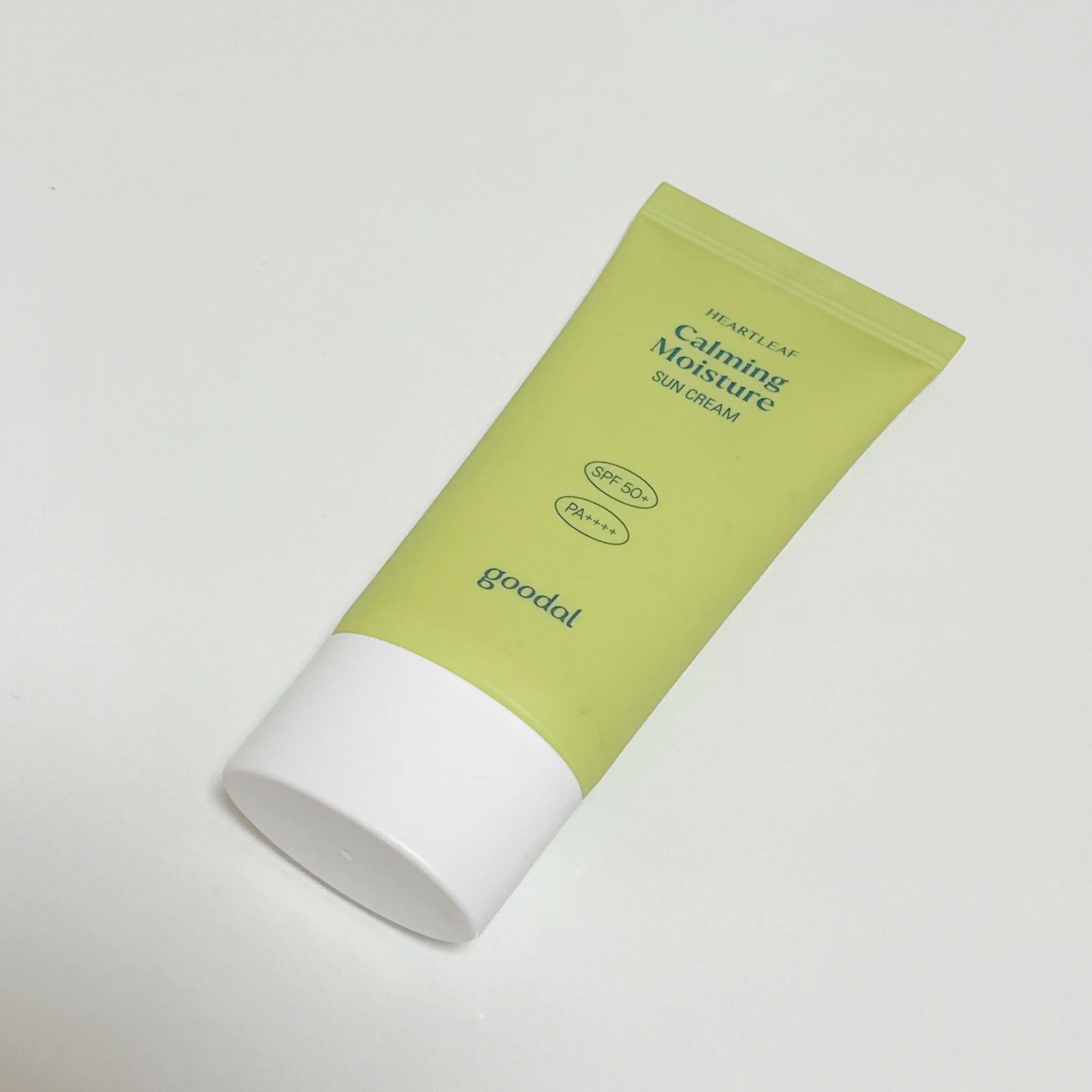 맑은 어성초 진정 수분 선크림