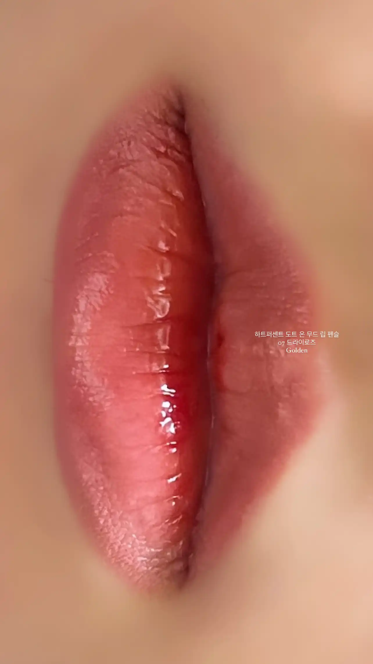 언니의파우치 리뷰 이미지 3 - [도트 온 무드 립 펜슬 [07 드라이로즈]]