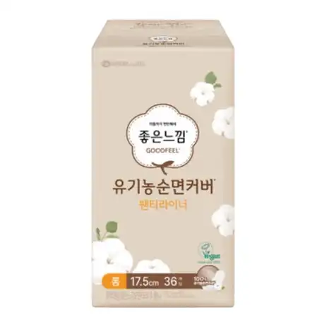 유기농 순면커버 팬티라이너 [롱]