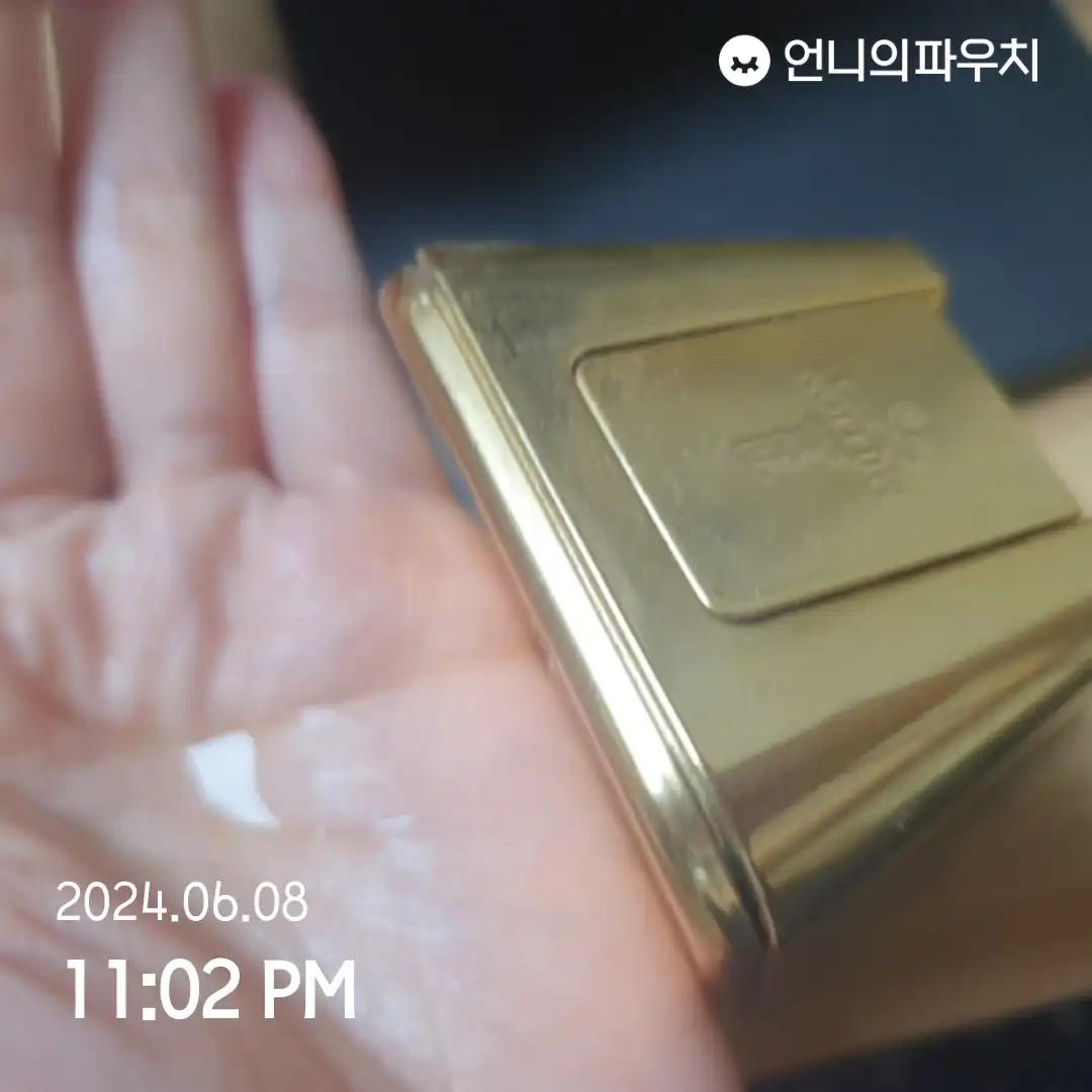 언니의파우치 리뷰 이미지 3 - [원 밀리언 오드뚜왈렛]