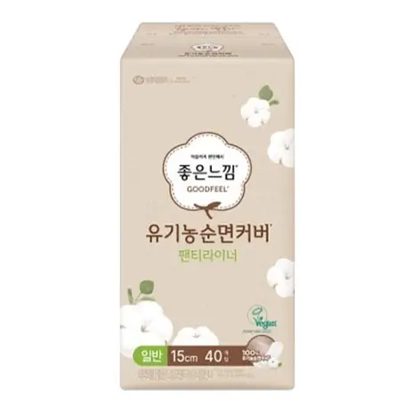 유기농 순면커버 팬티라이너 일반