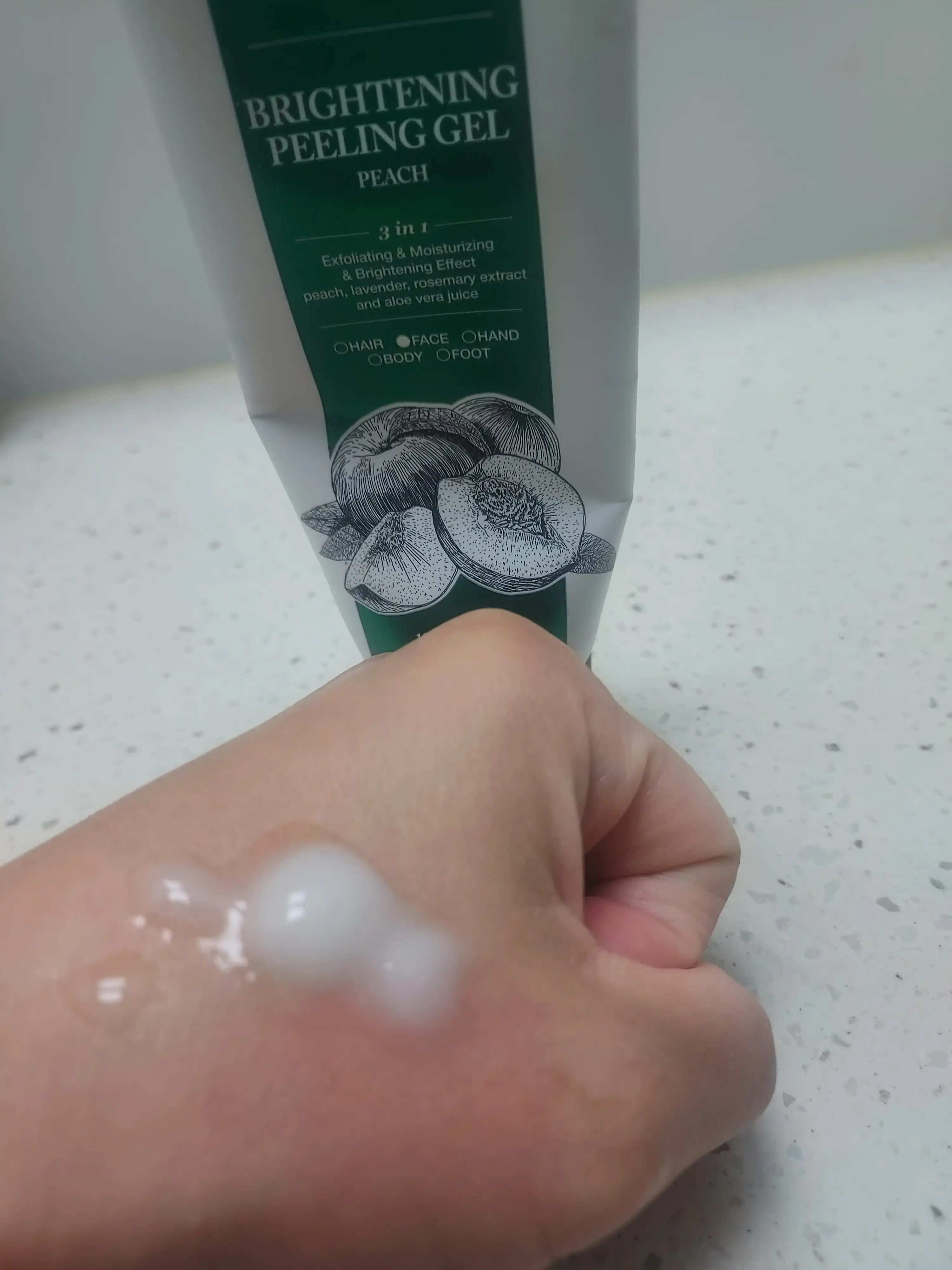 브라이트닝 필링젤 피치 