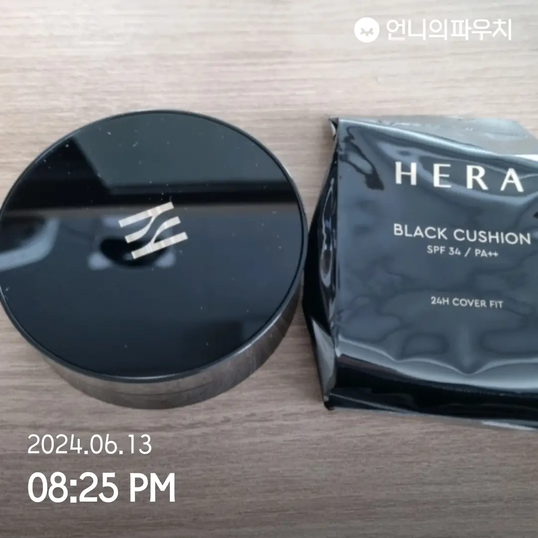 선택된 언니의파우치 리뷰 이미지 - [블랙 쿠션 파운데이션]