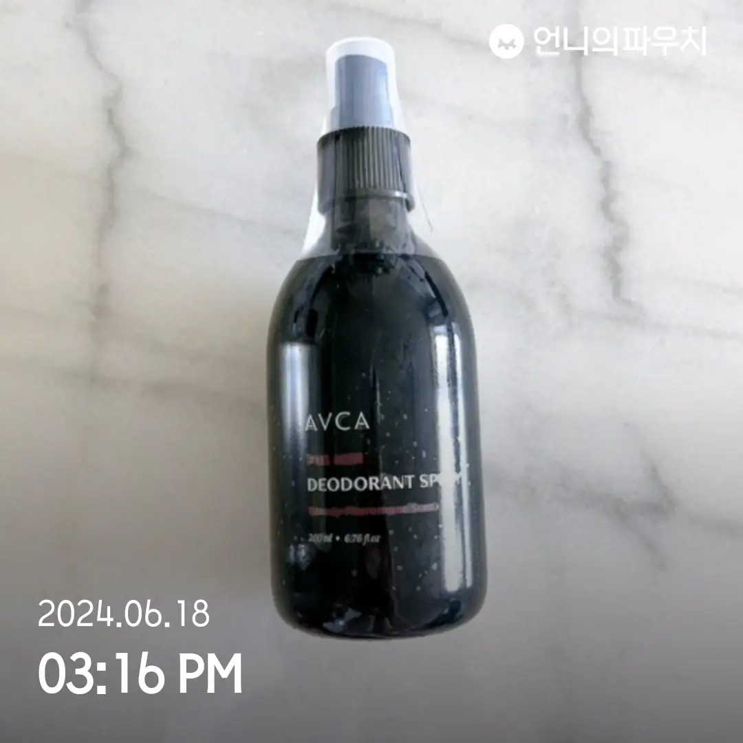 선택된 언니의파우치 리뷰 이미지 - [포맨 데오드란트 스프레이 우디페로몬향, 200ml]