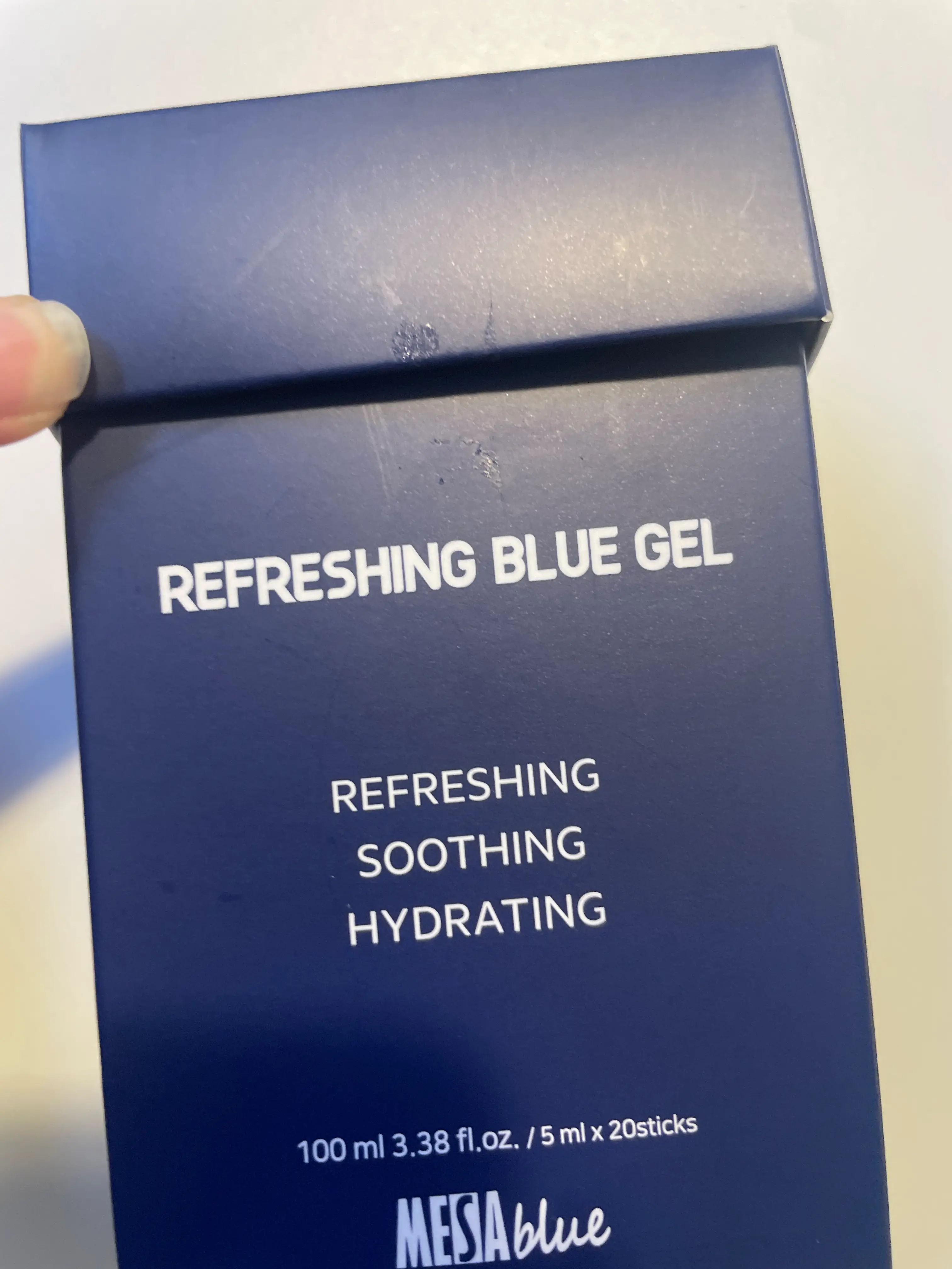 선택된 언니의파우치 리뷰 이미지 - [리프레싱 블루젤]