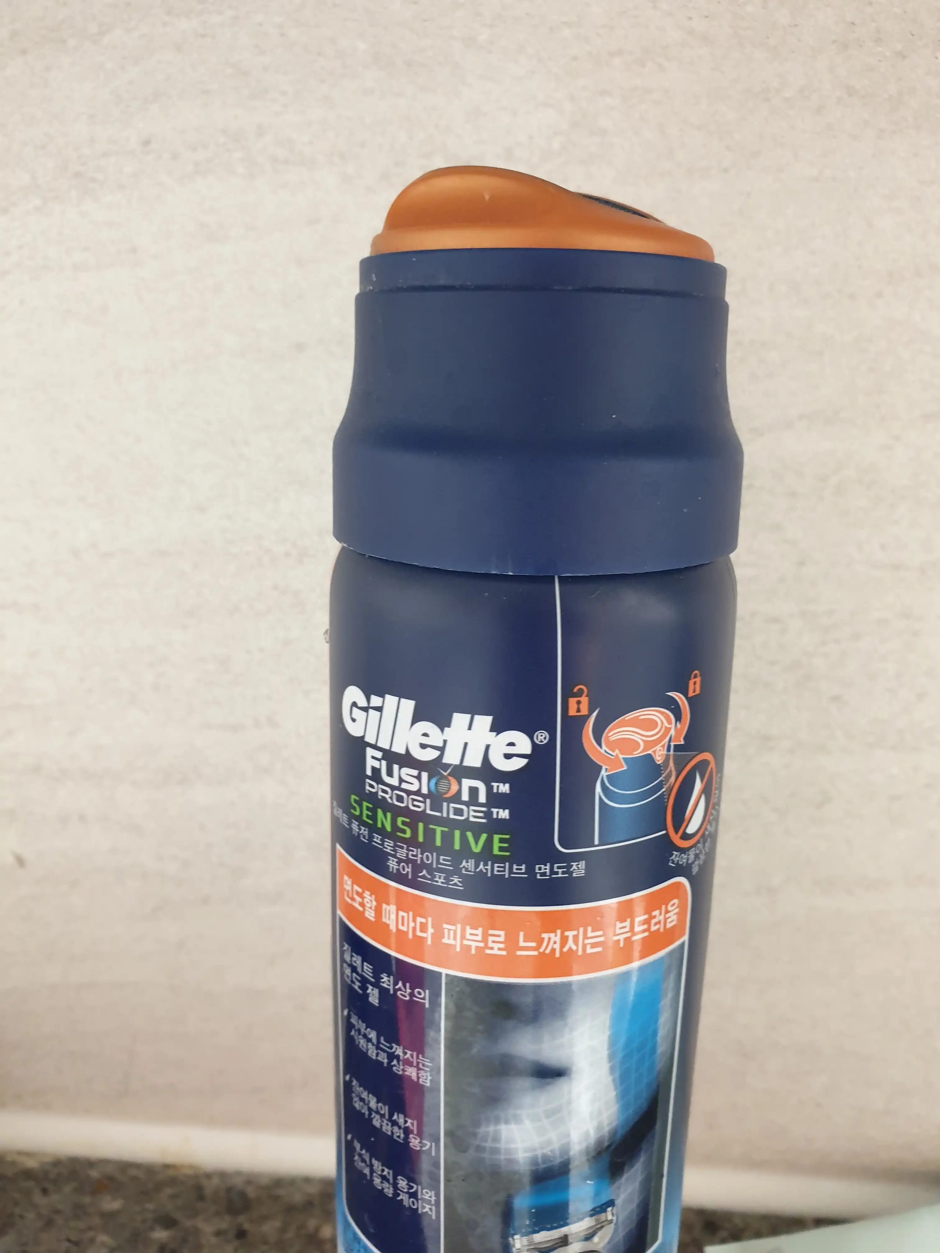 퓨전 프로글라이드 헨거티브 면도젤 퓨어 스포츠