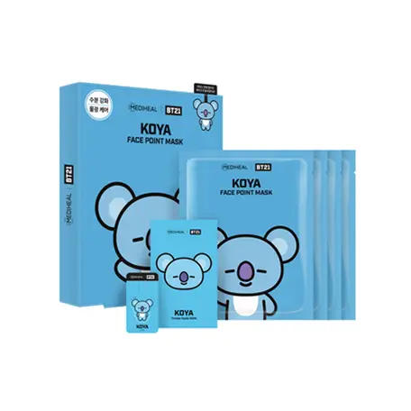 BT21 코야 페이스 포인트 마스크