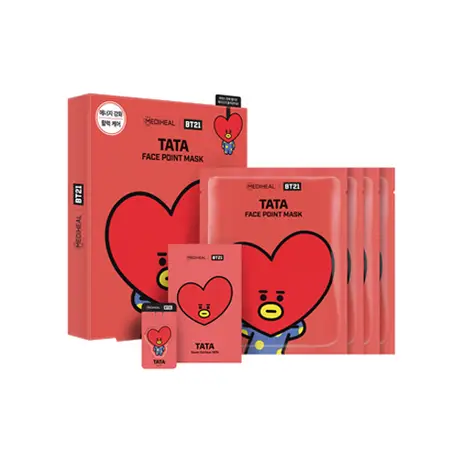 BT21 타타 페이스 포인트 마스크