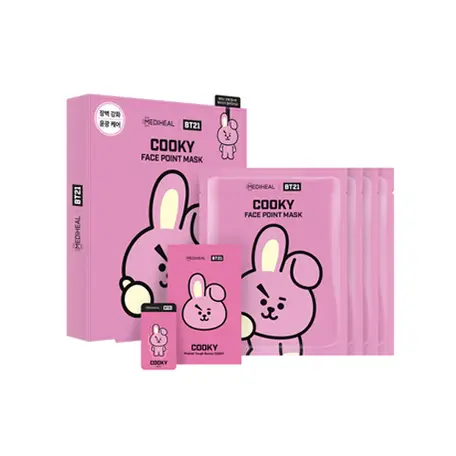 BT21 쿠키 페이스 포인트 마스크