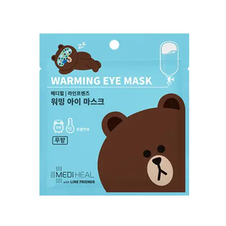 라인프렌즈 워밍아이 마스크